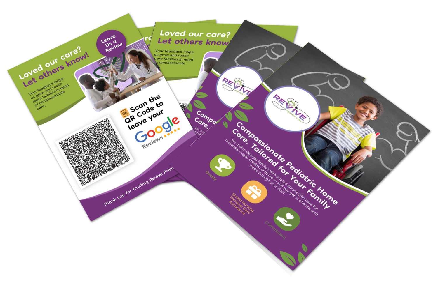 5x7 review flyer